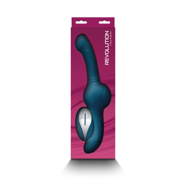 Tsunami - Revolution - Gode Double Vibrant et Rotatif - Ns Novelties – Image 3