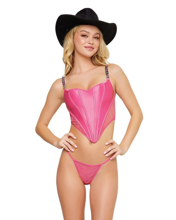 Bustier en Satin - 12981 - Dreamgirl – Image 2