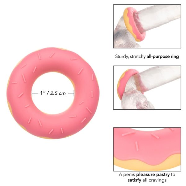 Dicking' Donuts - Naugty Bits - Anneau de Performance - CalExotics – Image 6