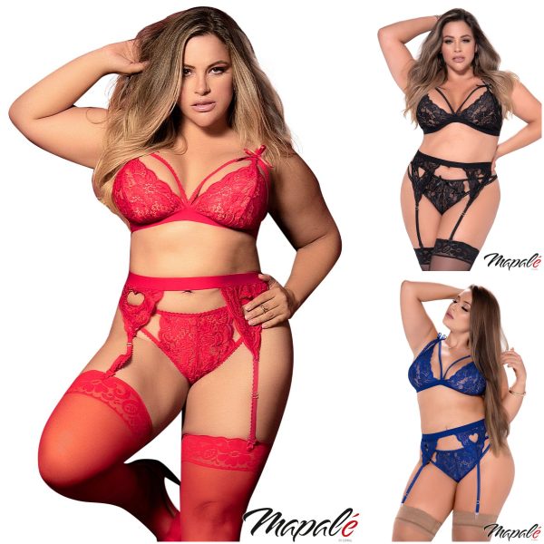 Ensemble 3pcs - 8221X - Grande Taille - Mapalé