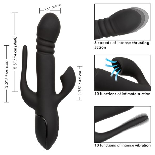 III Triple Euphoria - Vibrateur Triple Stimulation - CalExotics – Image 3