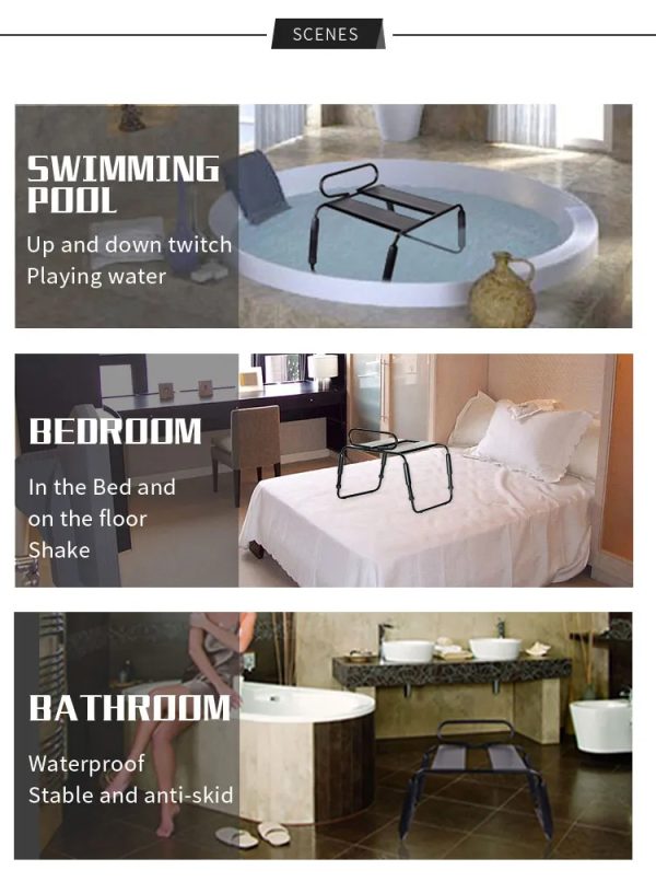 Love Chair Bathroom Style 2 - Chaise de Positions Sexuelles – Image 9