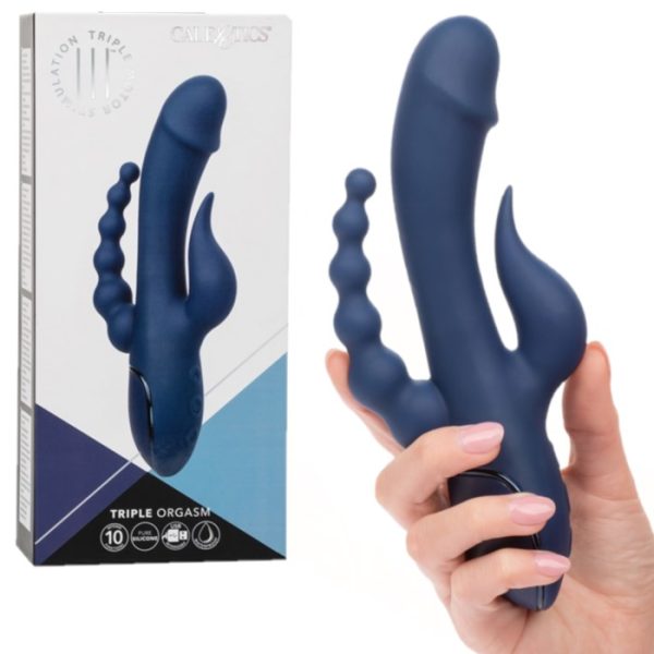 Triple Orgasm - Vibrateur Triple Stimulation - CalExotics