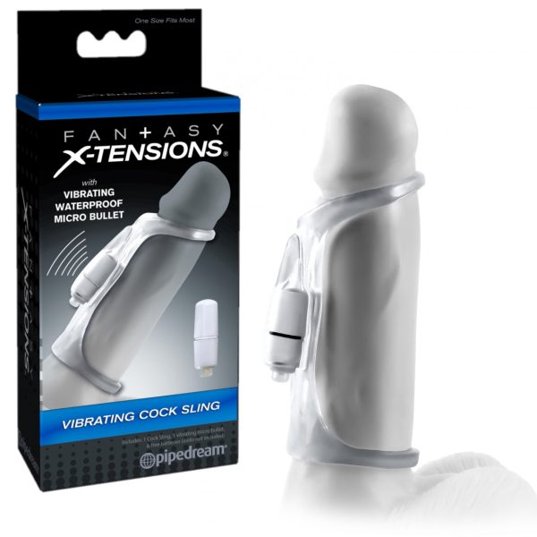 Vibrating Cock Sling - Extension Vibrante - Fantasy X-tensions