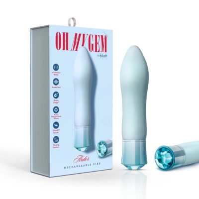 Ardor - Oh My Gem - Vibrateur Classique Réchauffant - Blush