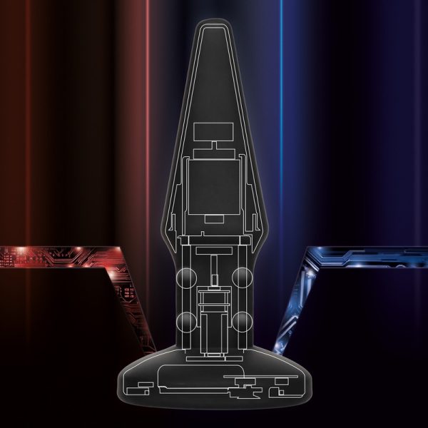 Surfez sur les vagues de l'extase vers des territoires de plaisir inexplorés avec la plug anale Beaded Rimming Probe de la collection Bionic de CalExotics.