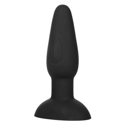 Surfez sur les vagues d'extase vers des territoires de plaisir inexplorés avec la plug anale Dual Pulsating Probe de la collection Bionic de CalExotics.