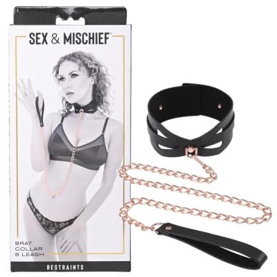 Brat Collar & Leash - Collier avec Laisse - Sex & Mischief