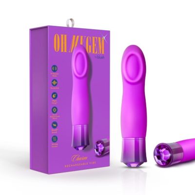 Charm - Oh My Gem - Vibrateur Classique Réchauffant - Blush