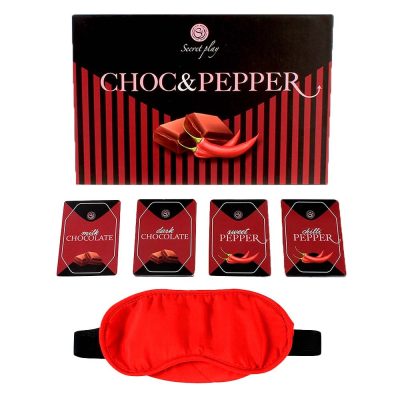 Choc & Pepper de Secret Play est un jeu excitant composé de 48 cartes et 1 bandeau.