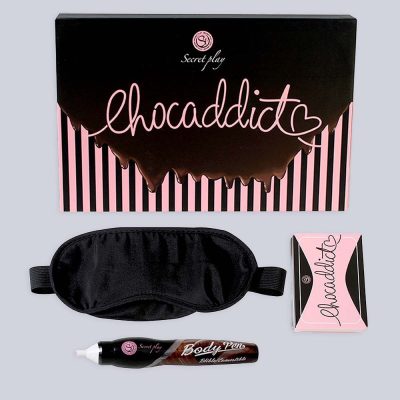 Si vous aimez le Chocolat et les jeux coquins, Chocaddict de Secret Play est fait pour vous !
