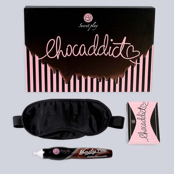 Si vous aimez le Chocolat et les jeux coquins, Chocaddict de Secret Play est fait pour vous !