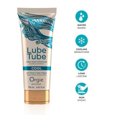 Cool Lube Tube de la collection Orgie est un gel intime à base d'eau aux effets rafraîchissants et longue durée.
