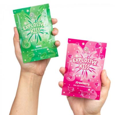 Ajoutez un élément sensationnel à vos séances de sexe oral et préparez-vous à être séduit pour la vie avec Explosive Kiss de Secret Play