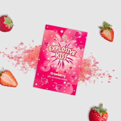 Ajoutez un élément sensationnel à vos séances de sexe oral et préparez-vous à être séduit pour la vie avec Explosive Kiss de Secret Play