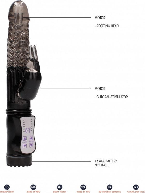 Le GC Vibrating Rabbit est le vibromasseur parfait pour atteindre n'importe quelle de vos zone sensible. 