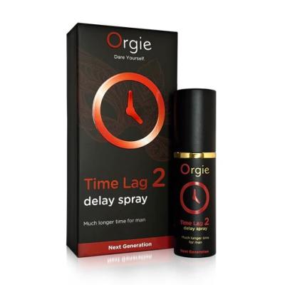 Le spray Time Lag 2 de la collection Orgie est la nouvelle génération du spray classique Time Lag Delay.