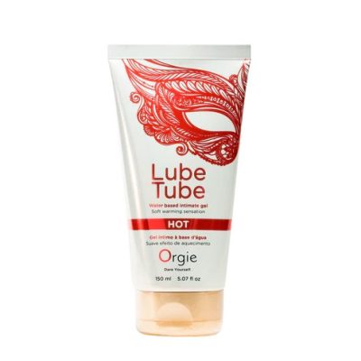 Hot Lube Tube de la collection Orgie est un gel intime à base d'eau aux effets chauffants et durables.