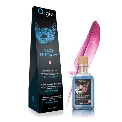 Sexy Therapy Kissable Massage Set est conçu pour créer une expérience préliminaire sensorielle excitante.