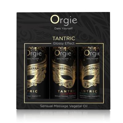 La compagnie Orgie a créé une mini collection de ses huiles de massage sensuel tantrique