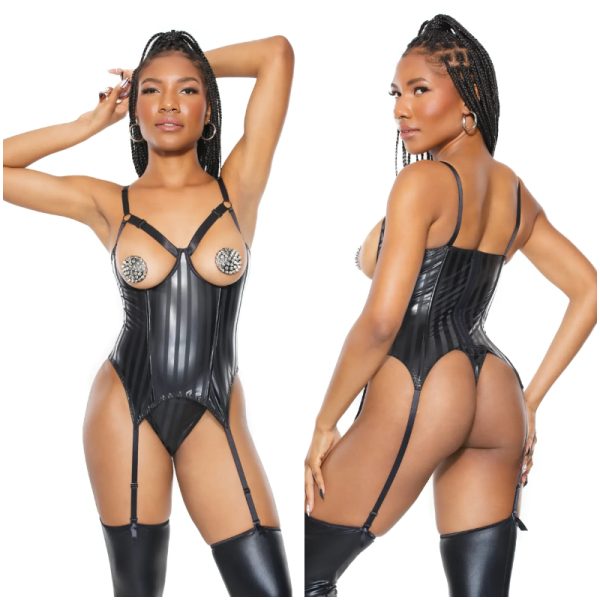 Bustier Sans Bonnets avec String - 22214 - Coquette