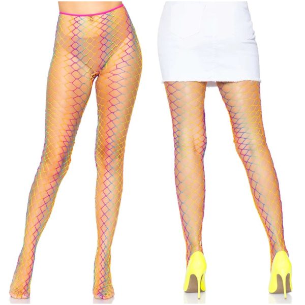 Collant Filet Arc-En-Ciel - 9235 - Leg Avenue