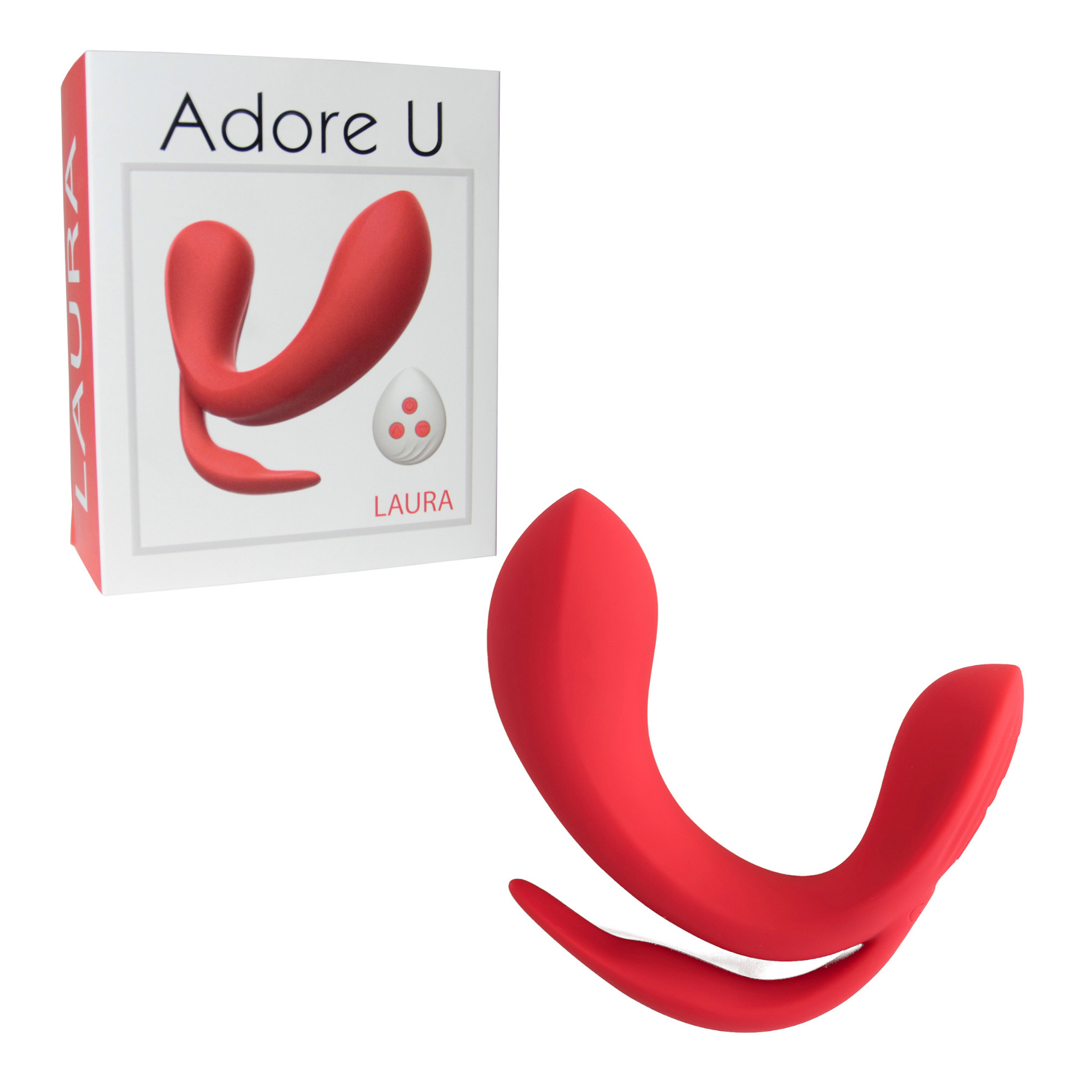 Voici Laura de Adore U, qui combine plaisir du point G, du clitoris et la stimulation anale!