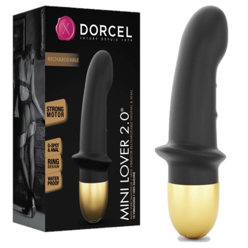Derrière la petite taille du Mini Lover 2.0 de Dorcel, ce cache un mini vibromasseur qui renferme d'intenses vibrations...