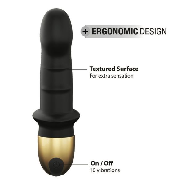 Derrière la petite taille du Mini Lover 2.0 de Dorcel, ce cache un mini vibromasseur qui renferme d'intenses vibrations...