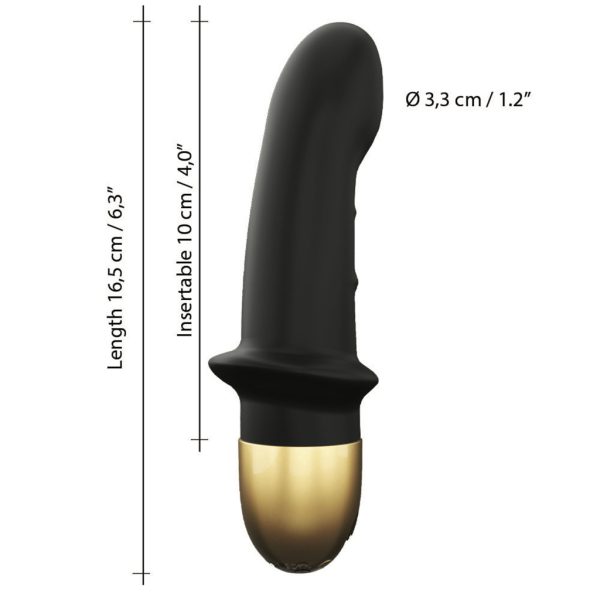 Derrière la petite taille du Mini Lover 2.0 de Dorcel, ce cache un mini vibromasseur qui renferme d'intenses vibrations...