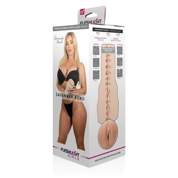 Le FleshLight Girls Australia With Love Signature de Savannah Bond