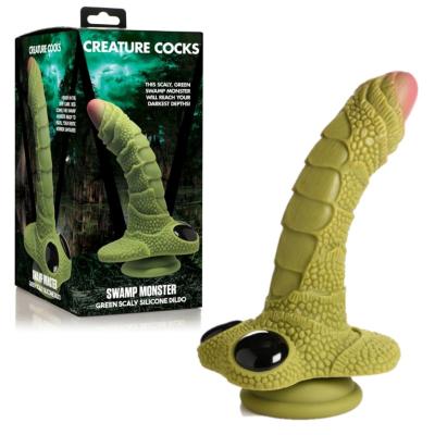 Plongez au cœur de nouveaux fantasmes avec le gode Swamp Monster de Creature Cocks !