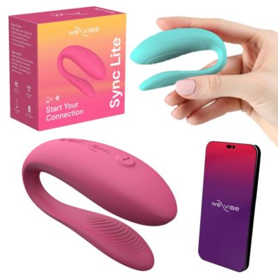 Sync Lite de We Vibe est un jouet de couple simple et intuitif, offrant les fonctions principales du jouet Sync classique à un prix compétitif.