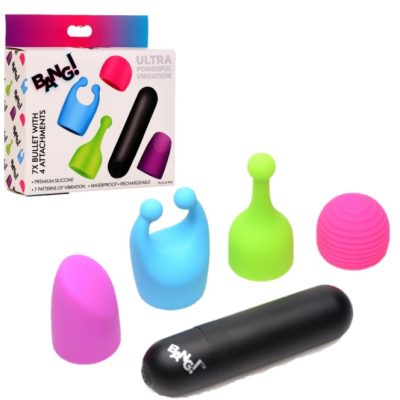 L'ensemble 7x Bullet With 4 Attachments de la collection Bang!