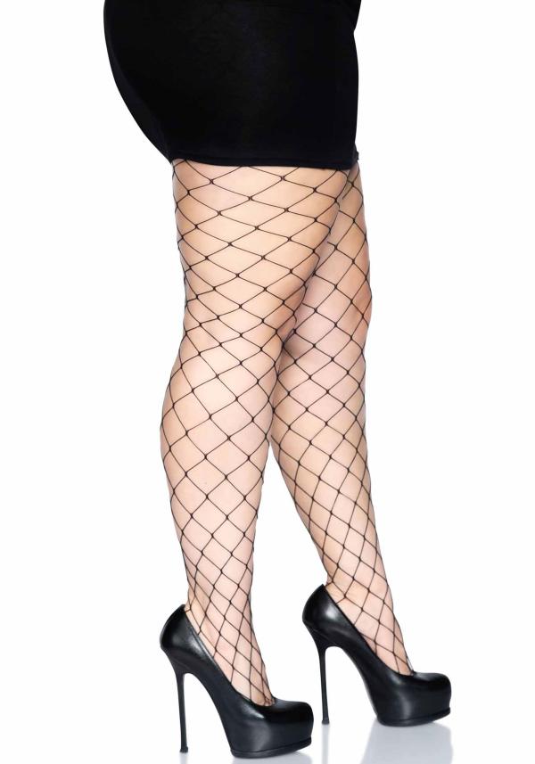 Collant en Filet - 9905Q - Grande Taille - Leg Avenue – Image 3