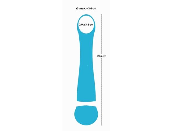 Le masseur Hot n'Cold Vibrator à changement de température et vibrant crée des sensations uniques pour la stimulation externe et interne.
