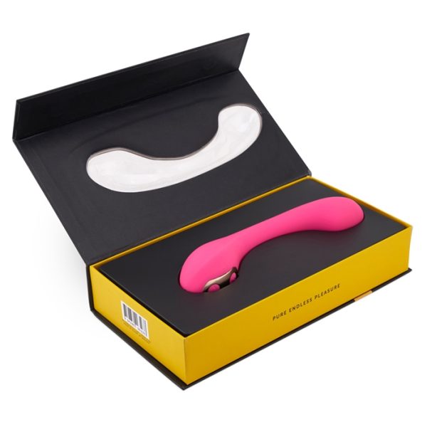 LE LIBI XLR8 VIBE DE NU SENSUELLE EST UN VIBROMASSEUR POUR LE POINT G ULTRA FLEXIBLE AVEC TECHNOLOGIE CONTINUE XLR8 TURBO BOOST