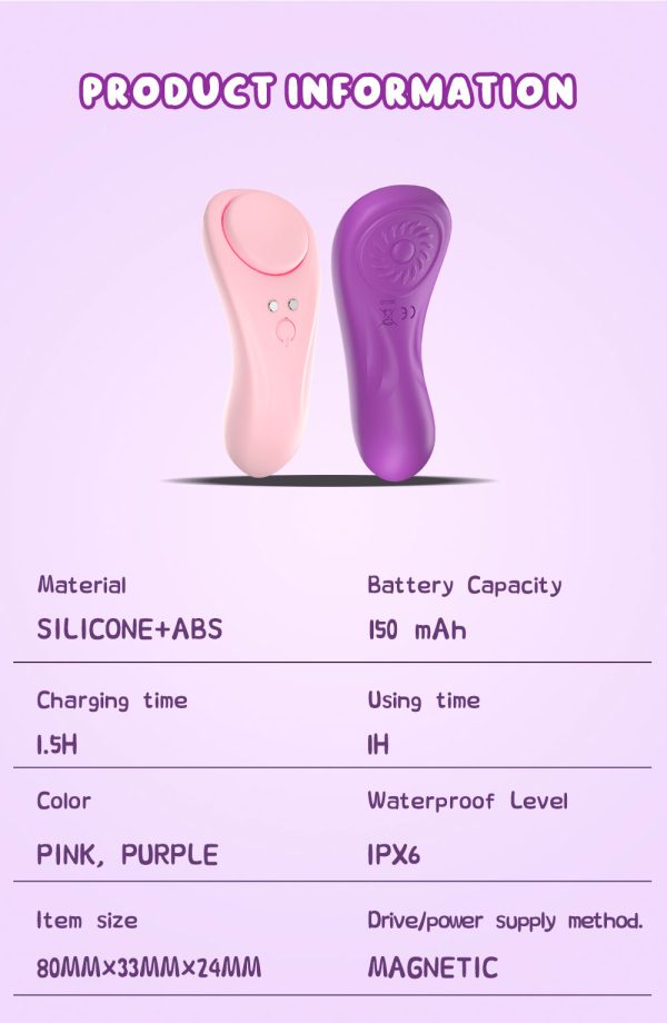 Plongez dans une expérience orgasmique ultime avec le Magnetic-Stay Panty Vibe, le compagnon intime parfait pour des plaisirs inégalés.