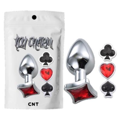 Plongez dans un monde de passion et d'audace avec la Poker Game Gem Plug Set