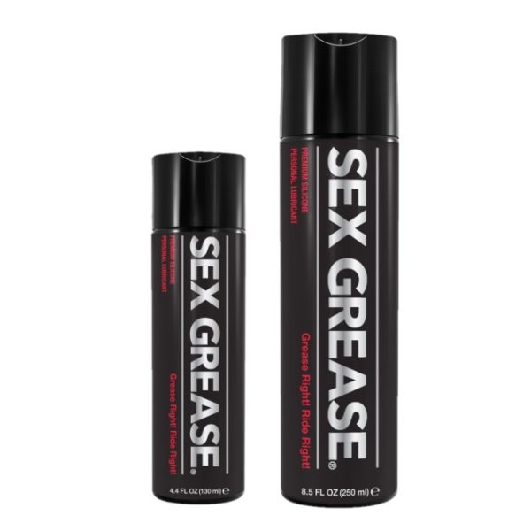 Conçu pour durer longtemps, Sex Grease Silicone est léger et lisse, sans aucun résidu collant.