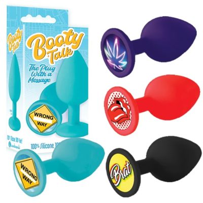 Le sexe anal n'a jamais été aussi amusant avec les plug anales The 9's Booty Talk de Icon Brands.