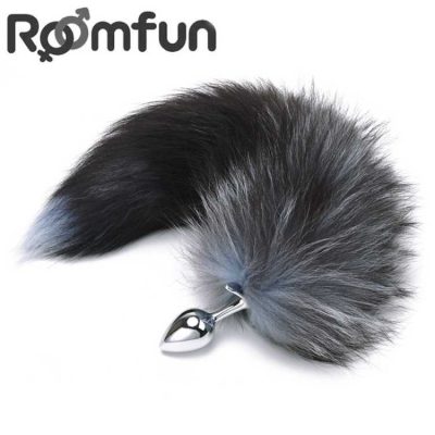 Lace Anal Plug Tail - RoomFun