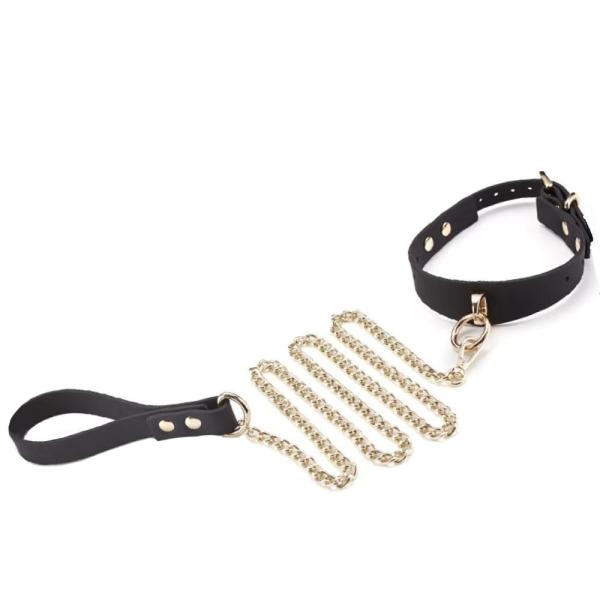 Découvrez l'élégance inégalée du Collier en silicone avec Laisse de Roomfun.