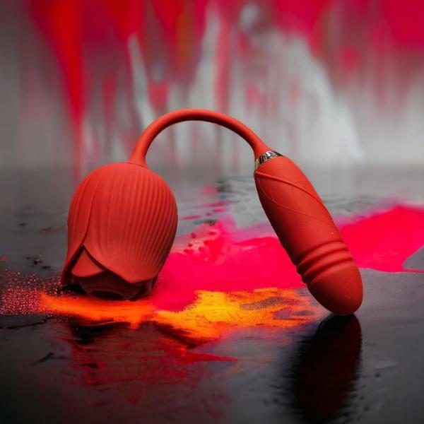 Ultimate Rose : Vibromasseur et Thruster en Un