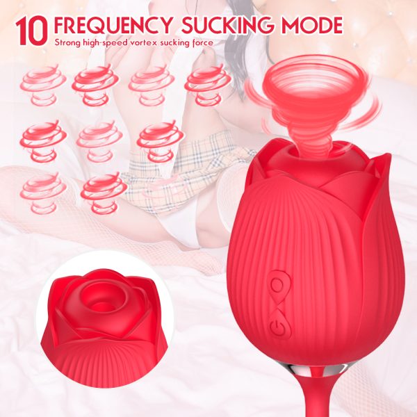Découvrez l'Ultimate Rose : Le Plaisir Sensuel Réinventé avec un Vibromasseur et un Thruster Téléscopique