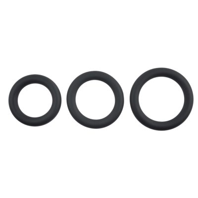 Découvrez le 3 Ring Circus de Selopa Avec le 3 Ring Circus, prolongez et renforcez votre érection grâce à ces anneaux péniens en silicone doux