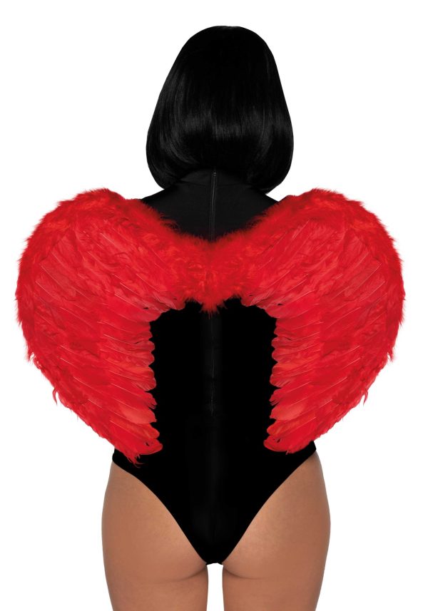 Ailes en Plumes Rouge - 2776 - Leg Avenue – Image 4