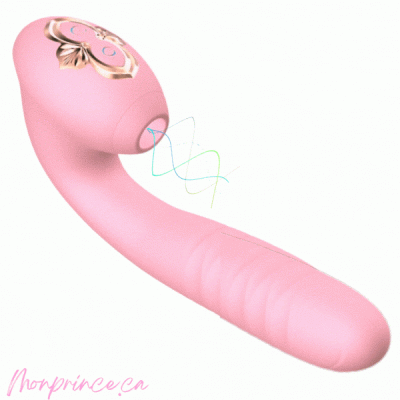 Alita - Vibrateur Double Stimulation - Impulsions d'Air et Va-et-Vient