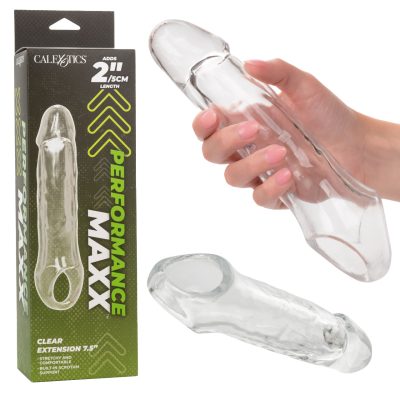 Découvrez la Rallonge Transparente Performance Maxx, un accessoire polyvalent conçu pour décupler votre plaisir