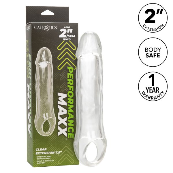 Découvrez la Rallonge Transparente Performance Maxx, un accessoire polyvalent conçu pour décupler votre plaisir